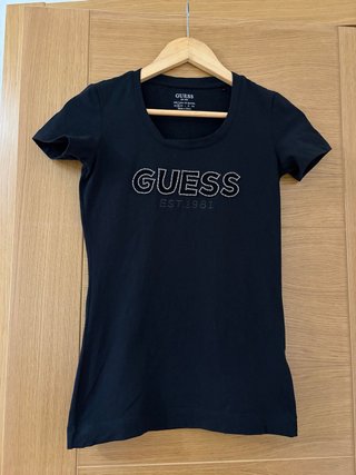 Camiseta Guess Negra Talla S