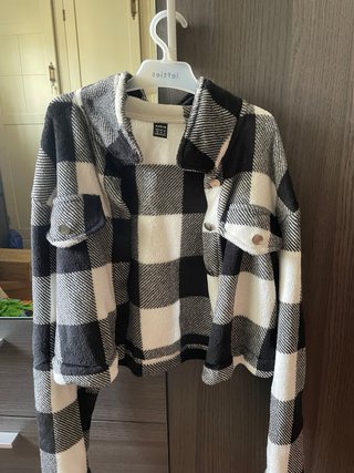Chaqueta de cuadros Shein Talla xs