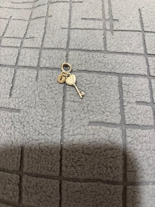 Charm Pandora Llave Corazón y Candado