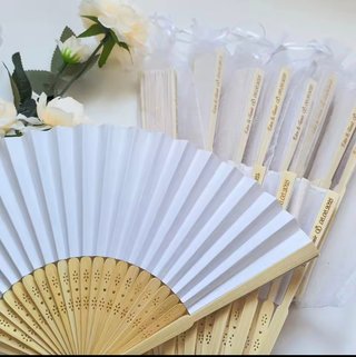 Abanicos Personalizables para Bodas
