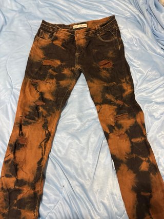 Pantalón Americano Efecto Desgastado