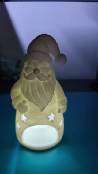 Figura de Navidad Papá Noel Impresión 3D