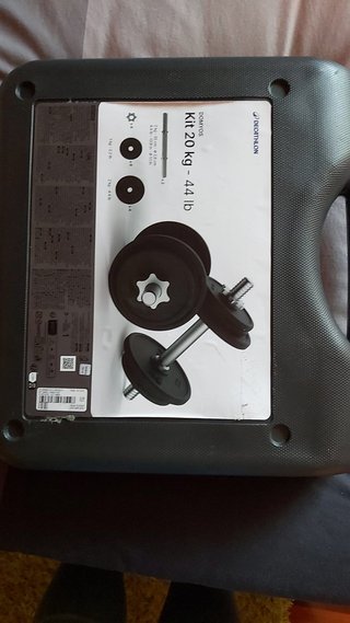 Kit de Mancuernas 20 kg Domyos