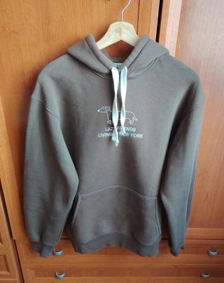 Sudadera Zara Marrón Talla S