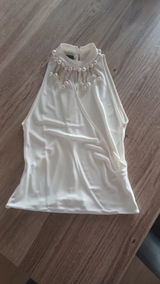 Top donna Pinko bianco