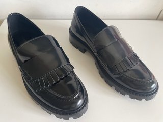 Mocasines Massimo Dutti Negros