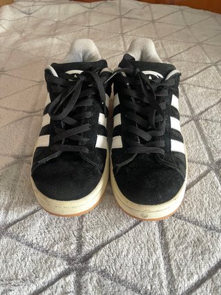 Zapatillas Adidas Campus Negras Talla 39