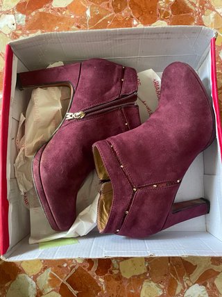 Botines Mariamare Burdeos