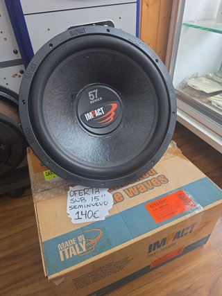 Subwoofer Impact 5715 DVC 15 pulgadas