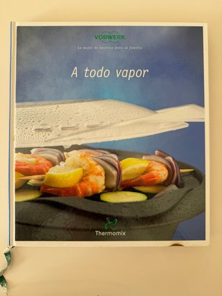 Libro Thermomix „A todo vapor“