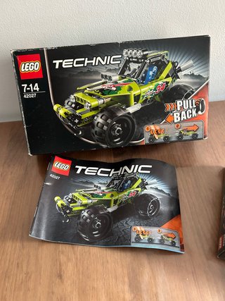 Scatola e Manuale LEGO Technic 42027