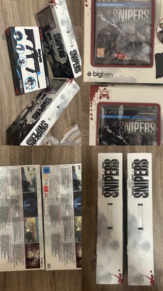 Ps3 juego  Snipers (PS3) con Accesorio Rifle