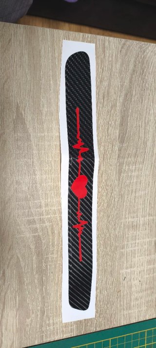 Pegatina para Luz de Freno con Diseño
