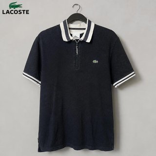 Polo Lacoste Cremallera Vintage unisex Talla M
