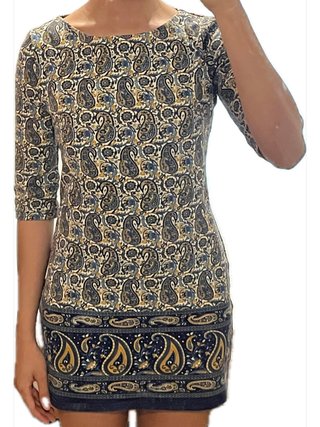 Vestido Estampado Autumn Winter Collection Talla S