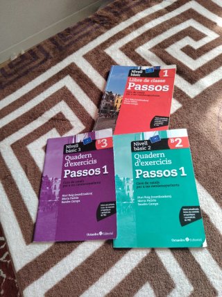 Passos 1: llibre de classe : nivel bàsic : curs...