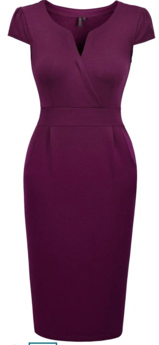 Vestido Elegante Color Buganvilla