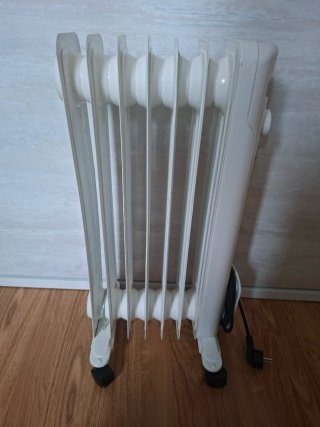 Radiador de Aceite Blanco