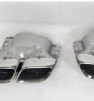 Cola De Escape Mercedes W205 2019 Chrome