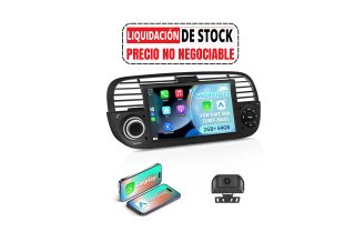 Radio Android 13 para Fiat 500 (2007-2015) 2+64GB