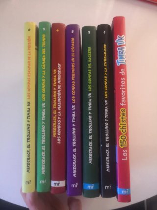 6 libros Los Compas + libro chistes Timba VK
