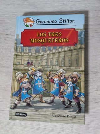 Libro 'Geronimo Stilton: Los tres mosqueteros'