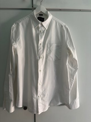 Camisa de vestir blanca Armani Talla L