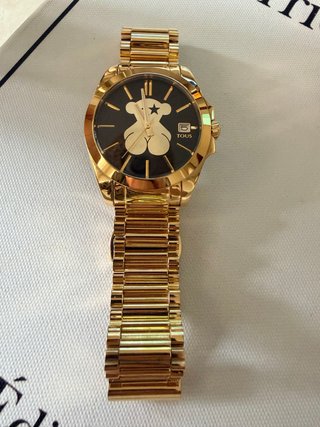 Reloj Tous Dorado y Negro