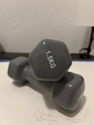 Set de 2 Mancuernas de 1,5kg