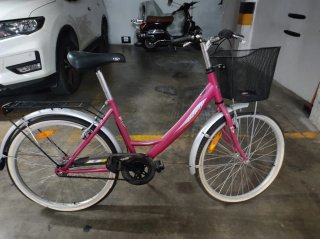 Bicicleta de Paseo Urbana BH Bolero Rosa