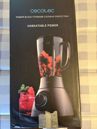 Licuadora Cecotec Power Black Titanium 2500Max