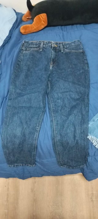 Pantalones Vaqueros Azules 1 de lee Zara H&m