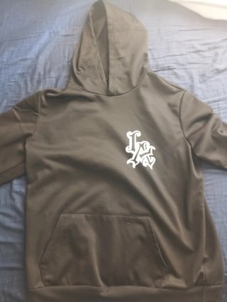 Sudadera Negra con Logo LA