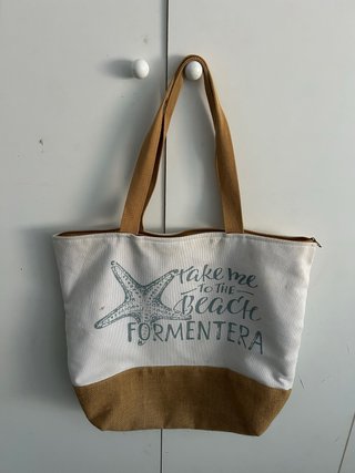 Bolsa de playa Formentera