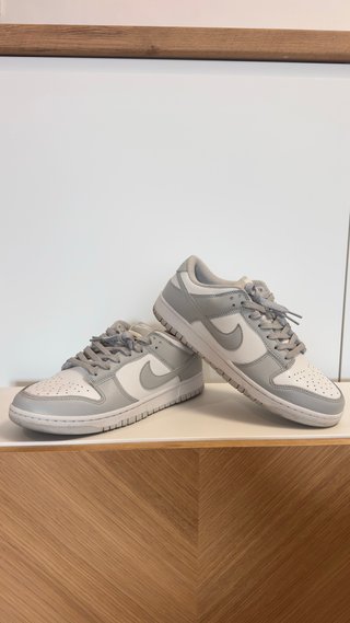 Nike Dunk Low Blancas y Grises Talla 44