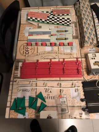 Lote de Pistas y Accesorios Scalextric