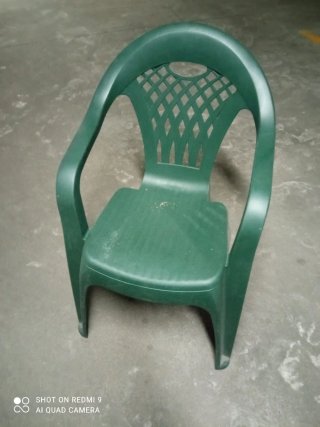 Lote 5 Silla de Jardín Verde
