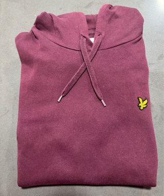 Sudadera Lyle & Scott Burdeos