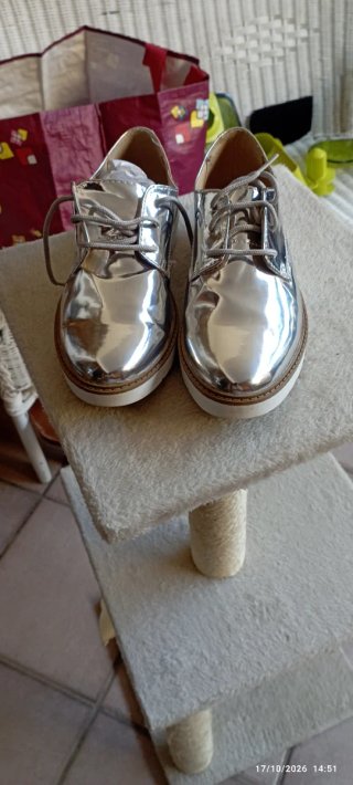 Scarpe donna argento numero 36