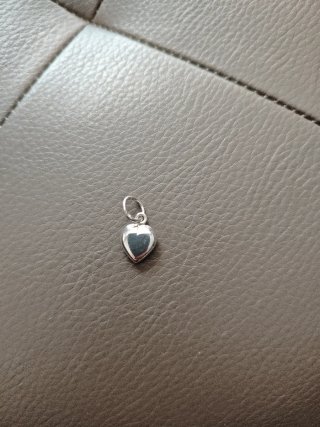 Colgante Corazón de Plata Pequeño