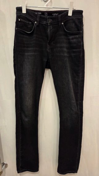 Pantalón vaquero Celio negro Talla:  W32  L34