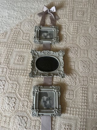 Portafotos de Pared Vintage Gris