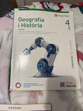 libro de historia y geografia 4 eso