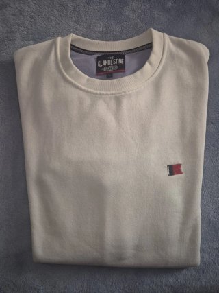 Sudadera The Klandestine Beige Talla L