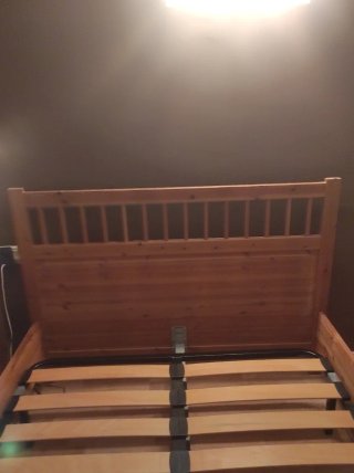 Cama Ikea Hennes 135cm con somier