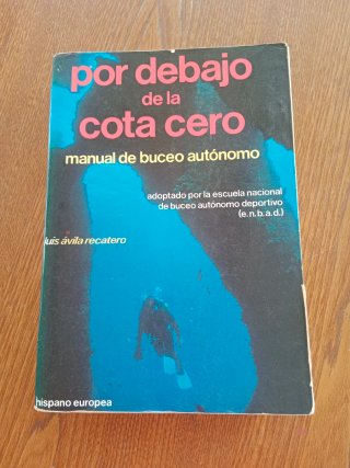 Libro Por debajo de la cota cero