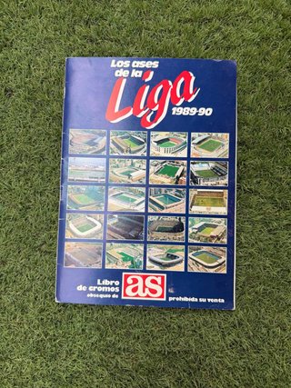 Álbum de cromos Los Ases de la Liga 89-90