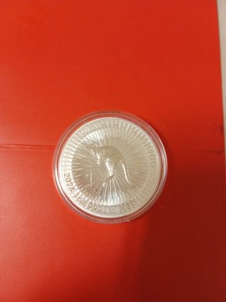 Moneda de Plata Australian Kangaroo 2024