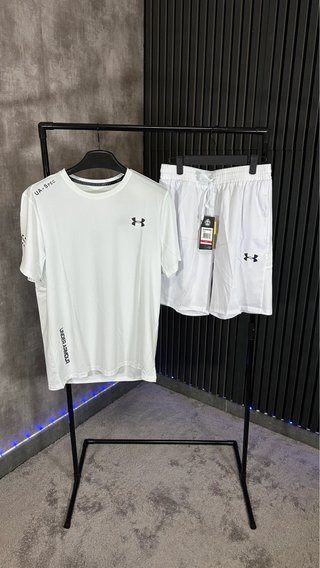 Conjunto Under Armour Blanco talla S, M y L