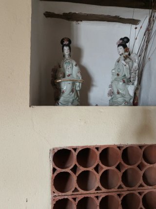 Set de 2 Muñecas de Porcelana China